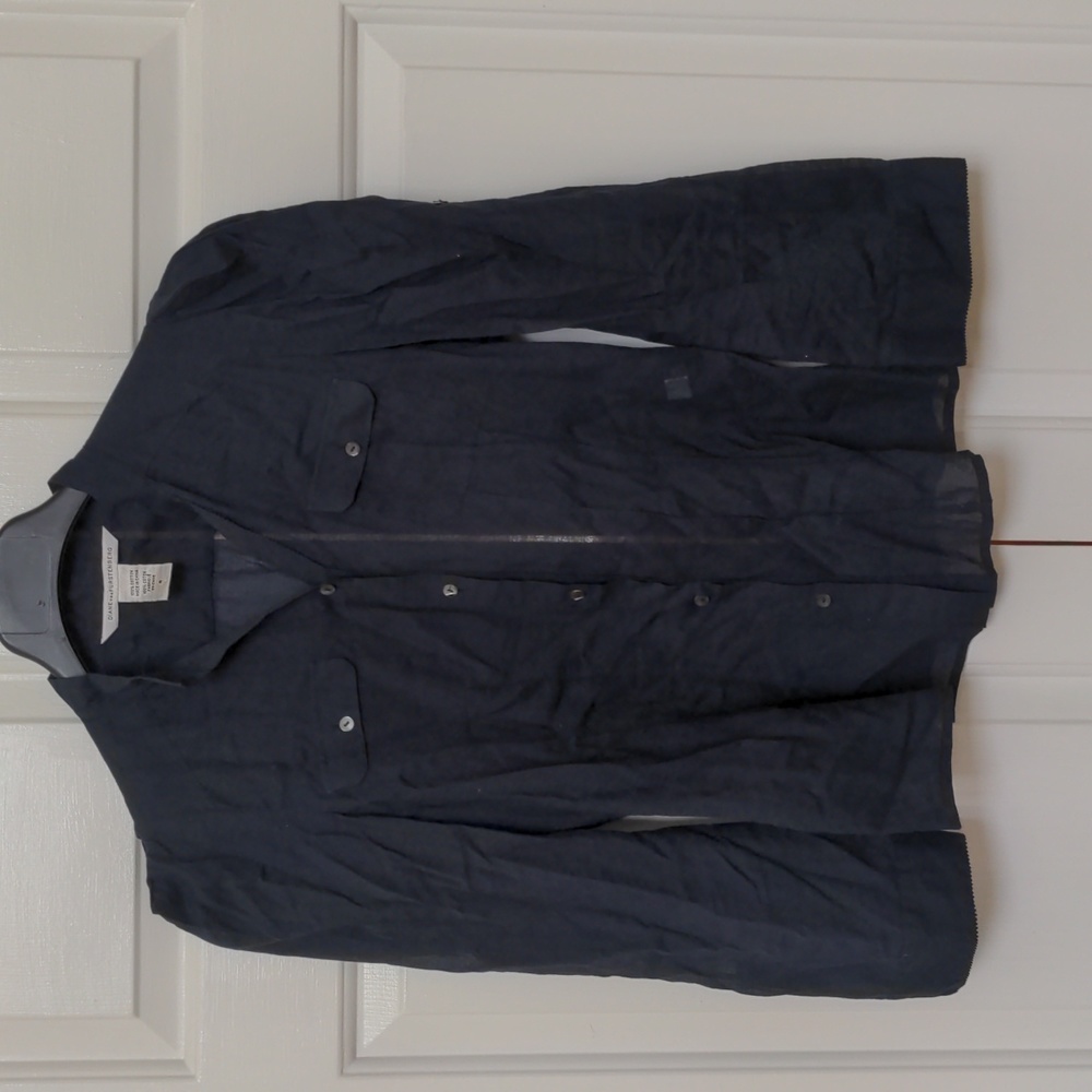 Bea Long Sleeve Navy Shirt
